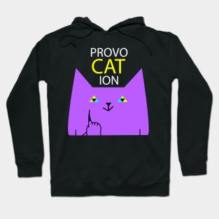 Provocative cat Hoodie